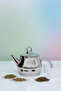 Sphere 1 Liter Stainless Steel Herbal Tea Pot - 4
