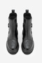 Women's Double-Sided Elastic Serrated Sole Chelsea Casual Boots Sarfen - 6
