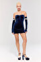 Eternal Heir Mini Navy Dress - 4