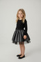 Gray Girls' Tulle Tutu Skirt for April 23, October 29, May 19, Wedding, Birthday and Party - 2