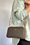 Medium Size Lacoste Leather Daily 5 Compartment Crossbody Women's Shoulder Bag Lk-4023 - 3