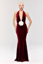 Alhambra Burgundy Gown