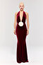 Alhambra Burgundy Gown - 7