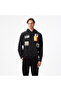 Punk Patch Pullover Men's Black Sweatshirt