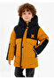 Mustard- Navy Waterproof Segmented Fiber Unisex Children's Coat - 5