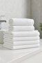 White Bath Towel 10 Pieces, Hotel Towel 100% Cotton 1St Quality 420 Grams 70X140 cm