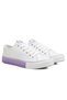 ® |   White Lilac - Summer Linen Women's Sneaker Casual Sports Shoes - 3