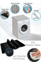 Clothes Dryer Top Organizer Mat Liquid-Proof Mocha Laundry Brown - 3