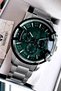 Multifunction Men's Wristwatch Silver Color Steel Band 3 Atm Water Resistant Hme2050C3 - 3