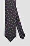 Tie 8 cm Microfiber Polyester Navy Blue Men's Patterned Tie - 2