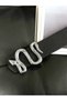 Women's Trouser Belt, Jacket Belt, Dress Belt, Shirt Belt with Snake Buckle