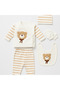 Newborn Baby 5-Piece Hospital Release Set – 100% Cotton – Embroidered – Special Box for First Day - 4