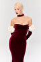 Versailles Rose Burgundy Gown - 4