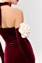 Versailles Rose Burgundy Gown - 5