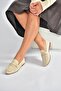 V250017502 Beige Suede Casual Women's Shoes - 2