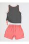 Cat Woven Shorts Set - 4