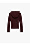 Slim Fit Hooded Long Sleeve Textured Zip Cardigan - 4