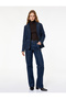 Normal Waist Chain Detail Straight Leg Jeans - Straight Fit Jeans - 2