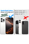 For iPhone 16 Pro Max (2024) Silver Color Feather Patterned Sides Silicone Phone Case - 4