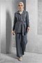 Belted Pants Tracksuit Set 45262