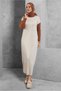 Two-Tone Knitwear Dress 42018