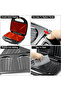 850W 6-in-1 Sandwich Maker, Multi-Function Toaster with Interchangeable Plates - 6