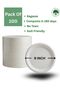 -100 pc of 9" Biodegradable Plates Eco-Friendly, Compostable & Durable Disposable Plates - 3