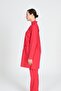 Hijab Red Stretch Fabric Cotton Doctor Nurse Uniform Scrubs Suit - 2