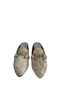 Asian Beige New Mold Gold H Buckle Inside Slippers - 2