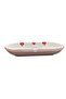 Kayik Oval Snack-Breakfast Fruit Plate Kayik Plate Strawberry Model 30 cm - 3