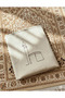 Set of 2 Minimal Embroidered Linen Prayer Mats - Dowry Bundle Umrah Gift Bag Prayer Mat - 2