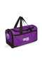 Unisex Purple Sports Bag with Shoe Compartment Gym Fitness Bag Travel Bag - 4