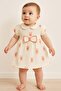 Baby Girl/Child Muslin Fabric Rabbit Drawstring Sleeve Summer Dress Organic