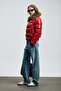 122120041 Daisy Goose down Women's Coat Red - 6