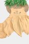 100% Cotton Baby Girl/Child Fairy Dress Embroidered Skirt Pieced + Panty Muslin Organic Set - 5