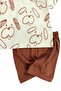 Baby Boy Dog Patterned Dog 2-Piece Summer Suit Top and Bottom 6-9-12Months - 7