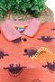 Children's Polo Neck Dinosaur T-Shirt Short Sleeve Summer Lacos - 5
