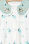 Baby Girl Duck Patterned Mulishin White Jumpsuit 0-12 Months - 3