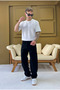 Baggy Black Pants - 8
