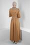 REMOVABLE HOODED BELTED COAT 10759 - 3