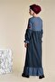 Embroidered and Tasseled Dress 4605 - 4