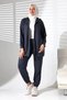 Women's Seasonal Bottom and Top Comfortable Smoked Sports Hijab Suit