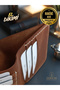 Genuine Leather Men's Wallet Lucen Model Hand-Stitched Premium Card Holder Genuine Leather - 8