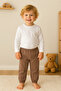 Girl boy baby & kids pajama bottoms pants basic sweatpants winter %94 cotton %6 elastane