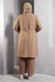 Plus Size Quilted Trench Coat 10927 - 3