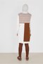 Two-Color Knitted Tunic with Striped Detail 42005 - 3