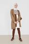 Two-Color Knitted Tunic with Striped Detail 42005 - 2