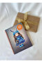 Tilda 16,5X22,5 cm 80 Sheets Lined Cardboard Cover Spiral Notebook + More Than 50 Stickers