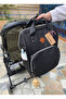 Black Mother Baby Care Bag |   Liquid Proof, Thermos, Multi-Compartment Backpack - 3