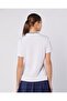 Elegance Polo Wmn Women's White Regular Polo Collar T-Shirt - 5